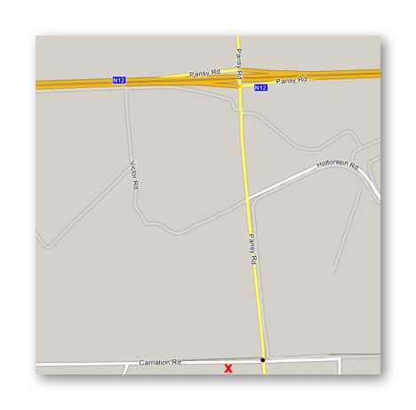 Click for a larger map to Havilah Guest House